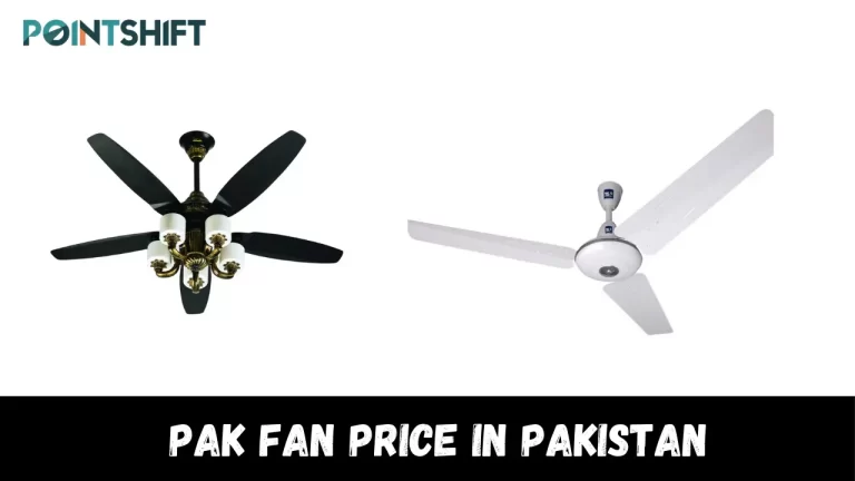 Pak Fan Price in Pakistan