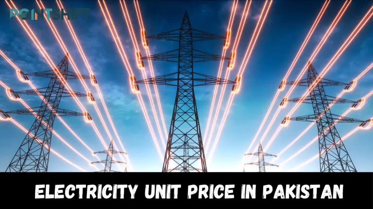 Electricity Unit Price in pakistan