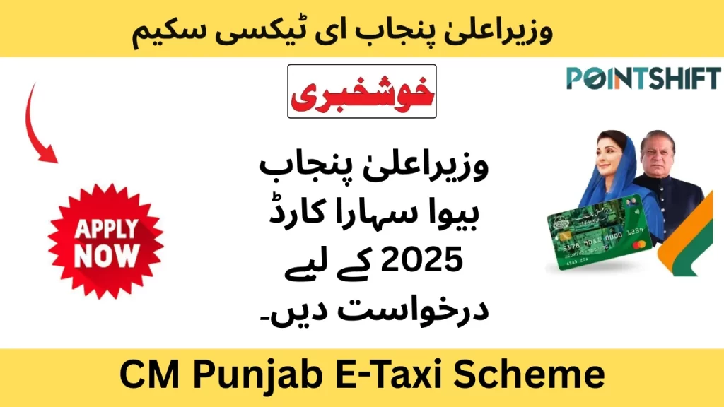 CM Punjab E-Taxi Scheme
