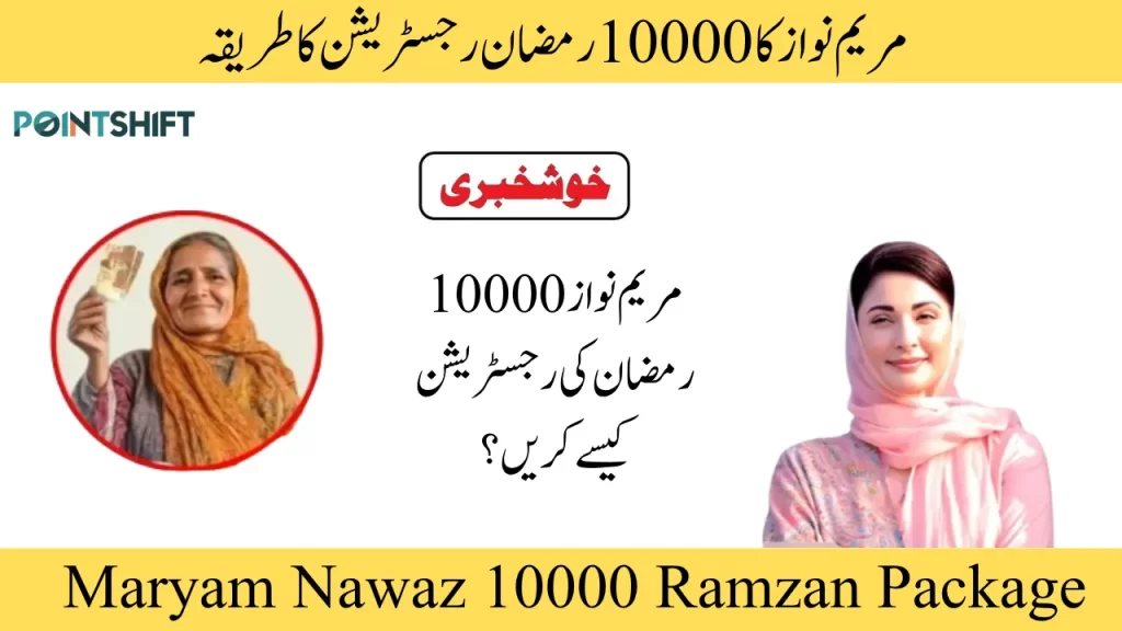 Maryam Nawaz 10000 Ramzan Package