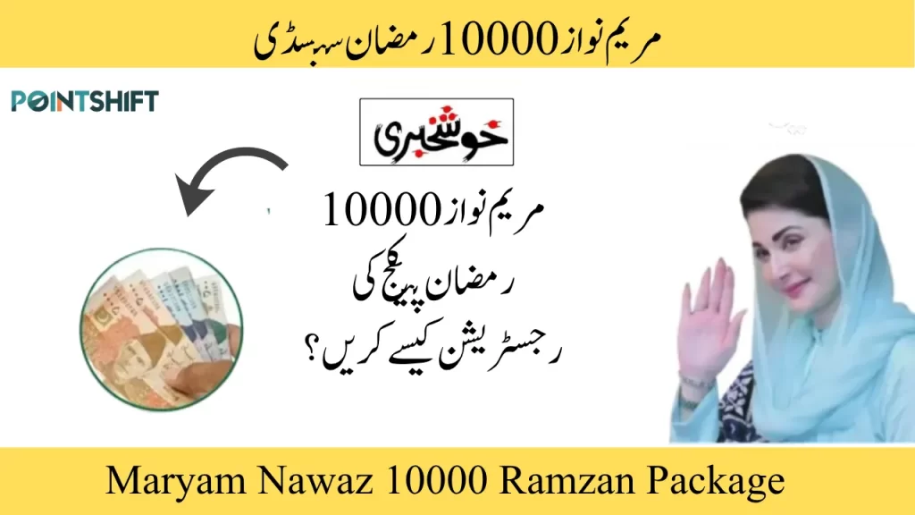 Maryam Nawaz 10000 Ramzan Package 2025