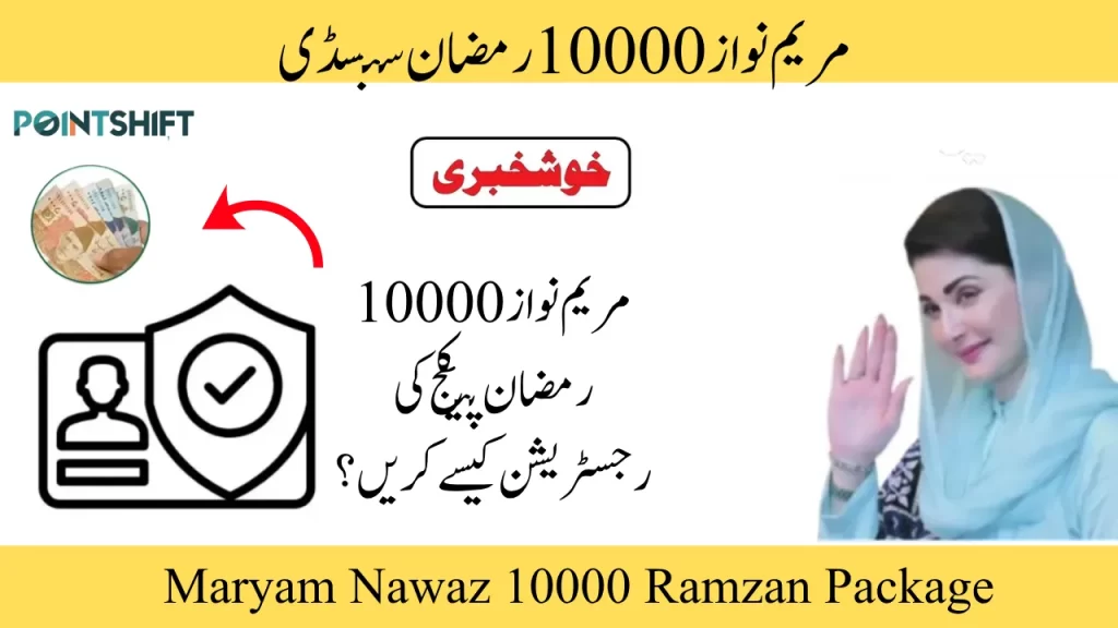 Maryam Nawaz 10000 Ramzan Package
