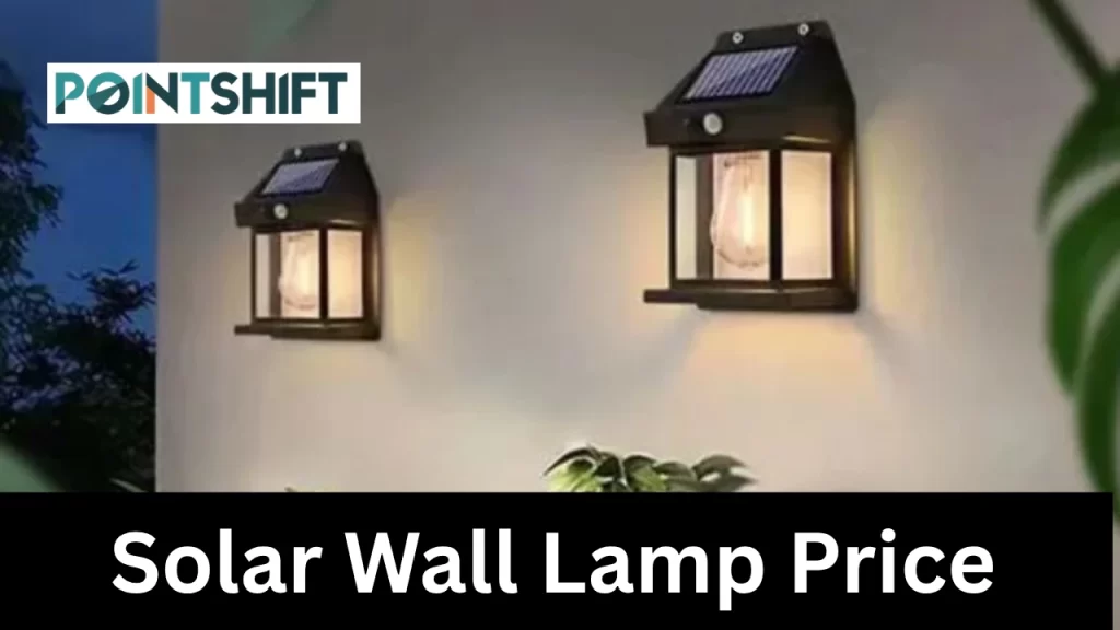 Solar Wall Lamp Price